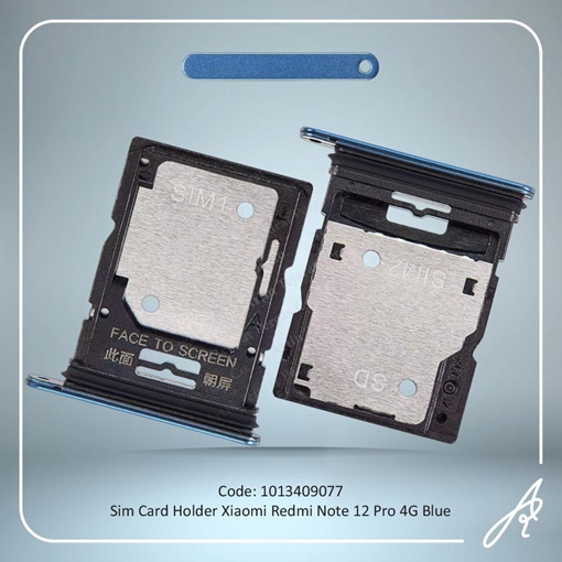 تصویر  SIM HOLDER REDMI NOTE 12 PRO 4G BLUE XIAO