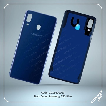 تصویر BACK COVER A20 BLUE SAM