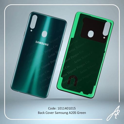 تصویر  BACK COVER A20S GREEN  SAM
