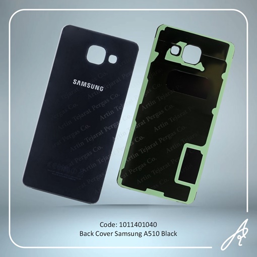 تصویر  BACK COVER A510 BLACK SAM