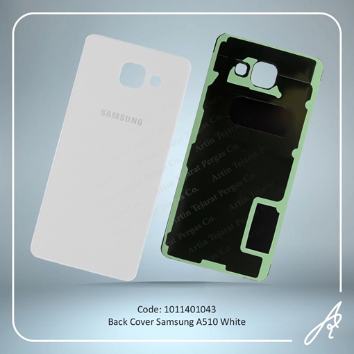 تصویر  BACK COVER A510 WHITE SAM