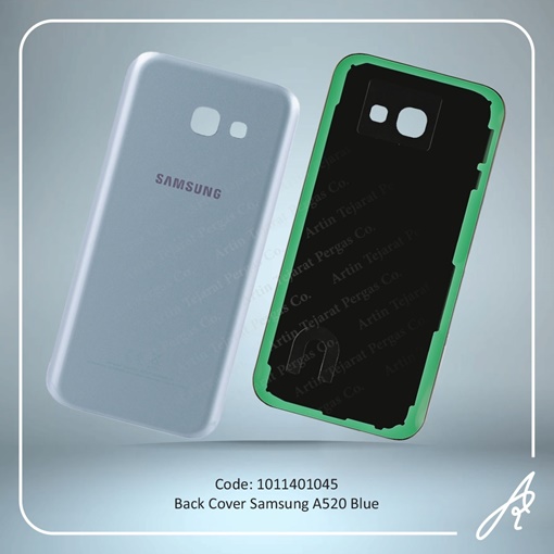 تصویر  BACK COVER A520 BLUE SAM
