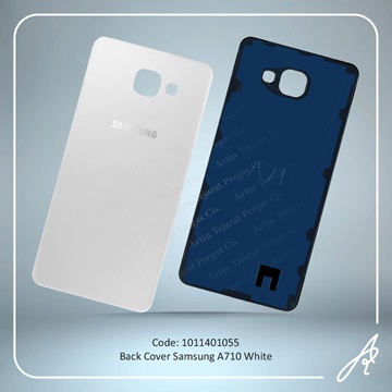 تصویر BACK COVER A710 WHITE SAM