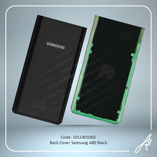 تصویر  BACK COVER A80 BLACK SAM