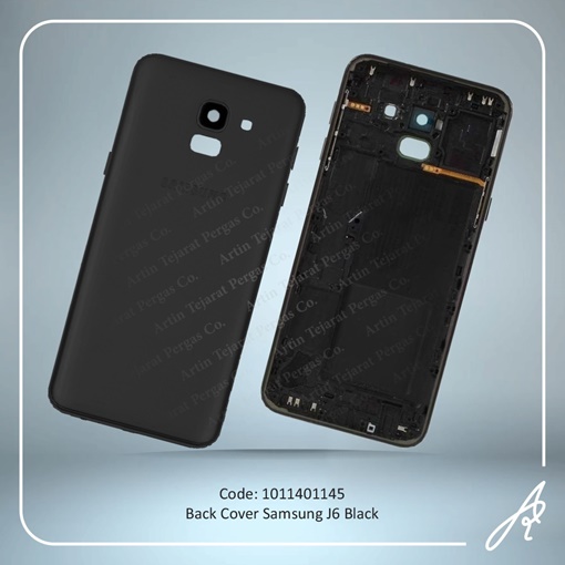 تصویر  BACK COVER J6 BLACK SAM