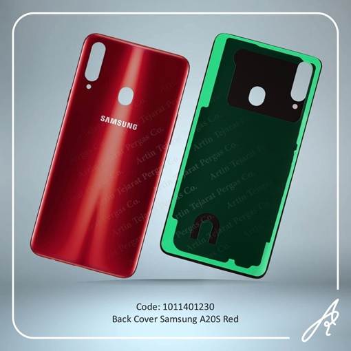 تصویر  BACK COVER A20S RED SAM
