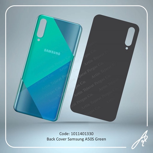 تصویر  BACK COVER A50S GREEN SAM