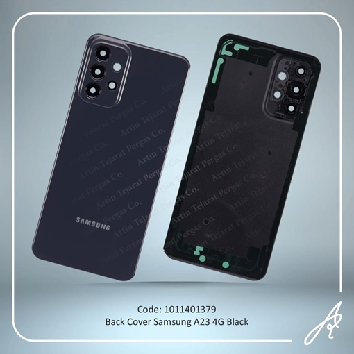 تصویر  BACK COVER A23 4G BLACK SAM