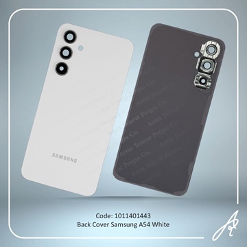 تصویر BACK COVER A54 WHITE SAM