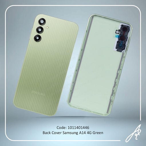 تصویر  BACK COVER A14 4G GREEN SAM