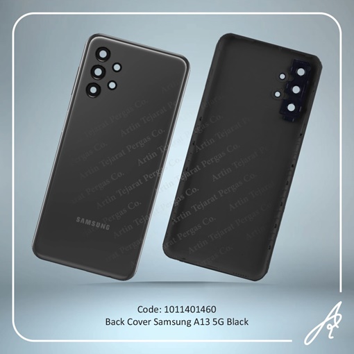 تصویر  BACK COVER A13 5G BLACK SAM