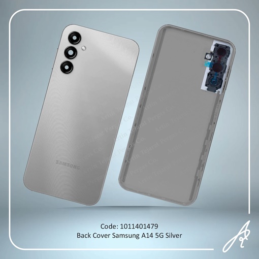 تصویر  BACK COVER A14 5G SILVER SAM