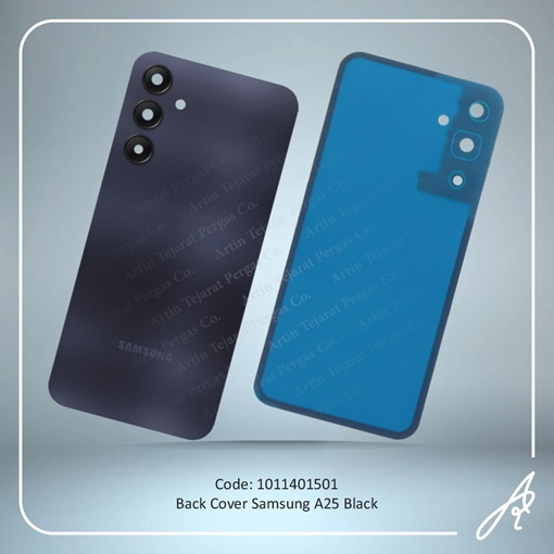 تصویر  BACK COVER A25 BLACK SAM