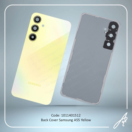 تصویر  BACK COVER A55 YELLOW SAM