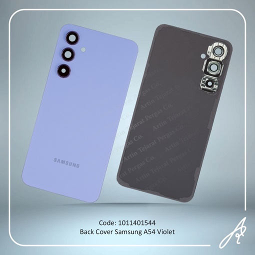 تصویر  BACK COVER A54 VIOLET SAM