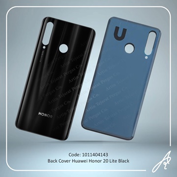تصویر BACK COVER HONOR 20 LITE BLACK HUW