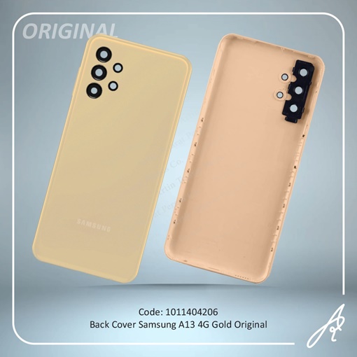 تصویر  BACK COVER A13 4G ORG GOLD SAM