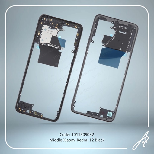 تصویر  MIDDLE REDMI 12 BLACK XIAO