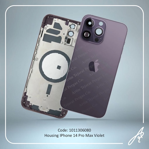 تصویر  HOUSING 14 PRO MAX VIOLET IPHONE
