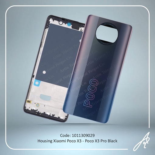 تصویر  HOUSING POCO X3-POCO X3 PRO BLACK XIAO