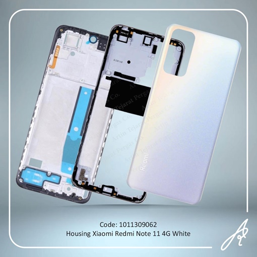 تصویر  HOUSING REDMI NOTE 11 4G WHITE XIAO
