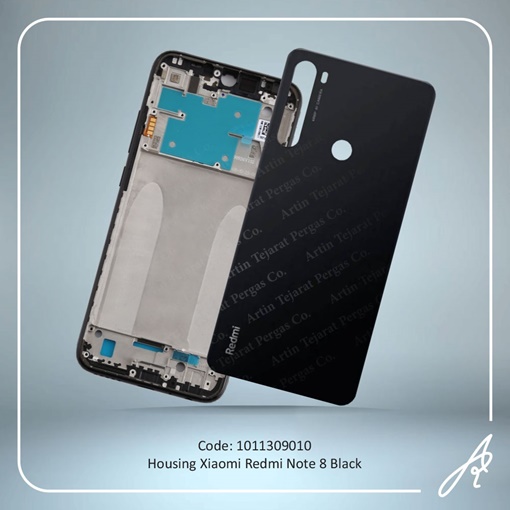 تصویر  HOUSING REDMI NOTE 8 BLACK XIAO