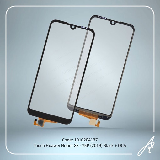 تصویر  TOUCH 8S-Y5P 2019+OCA BLACK HUW
