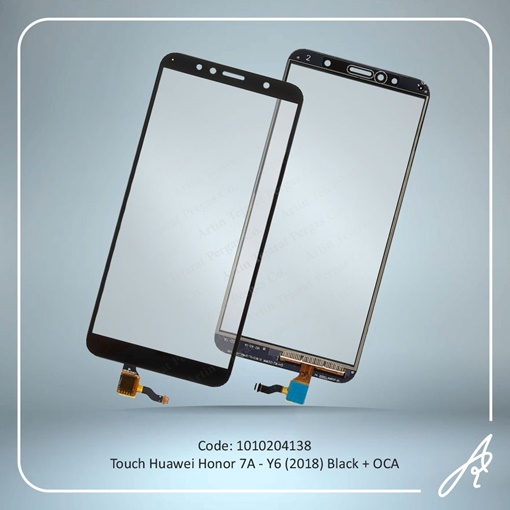 تصویر  TOUCH HONOR 7A-Y6 2018+OCA BLACK HUW